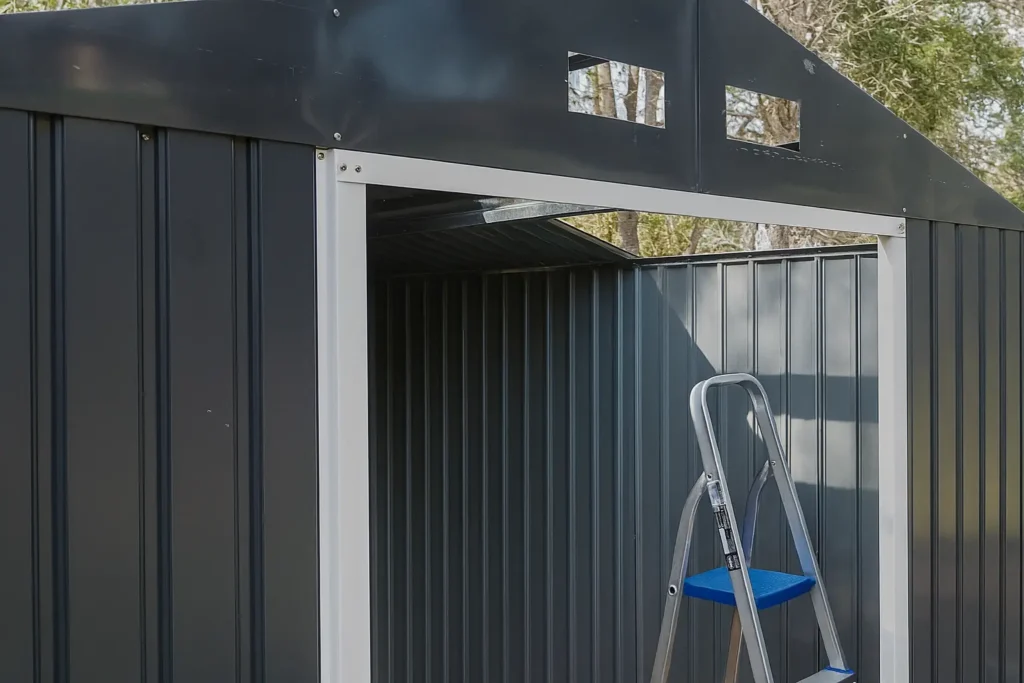 Montagem do Depósito de Aço sem complicações